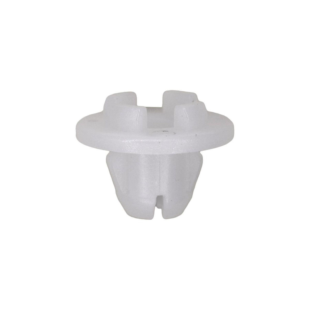 7mmx7mm White Nylon Grommet, 14mm Head