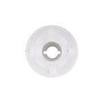 7mmx7mm White Nylon Grommet, 14mm Head