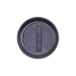 7mmx11mm Black Screw-Type Retainer with Open End, 20mm Head, Slotted