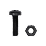 M6-1.0x20mm Phillips Pan Head License Plate Screws And Nuts