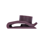 M6 Red Nylon U Type Nut, Panel 2mmMax.