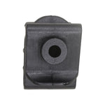 M4.8 Black Nylon U Type Nut, Panel 2mmMax., 7mm Ctr Hole Edge