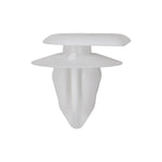 8.5mmx12mm White Nylon Molding Clip, 16mm Head