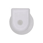 8.5mmx12mm White Nylon Molding Clip, 16mm Head