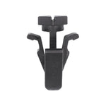 Black Nylon Molding Clip, 25mm Overall Height