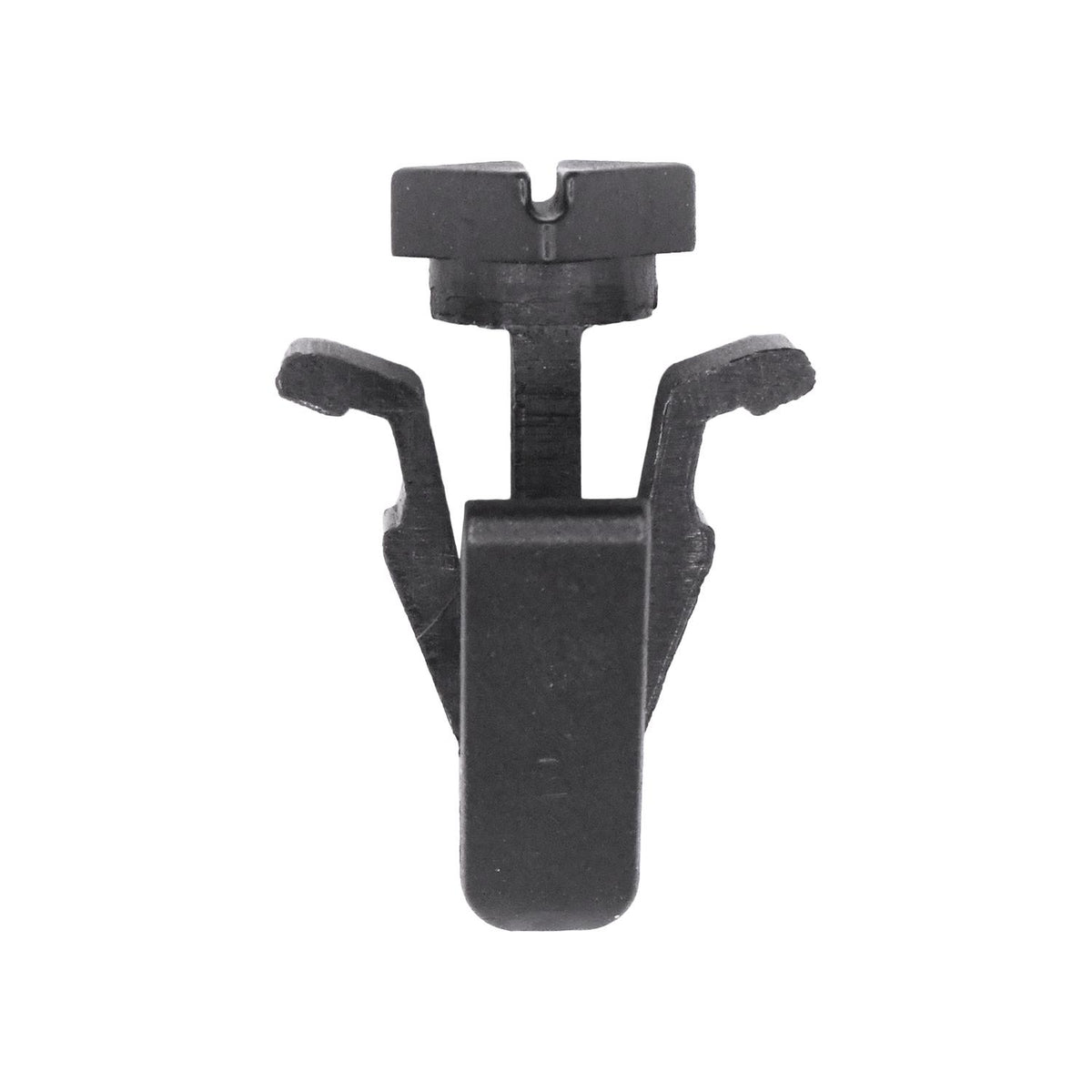 Black Nylon Molding Clip, 25mm Overall Height