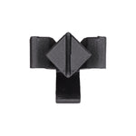 Black Nylon Molding Clip, 25mm Overall Height