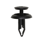 5mmx14mm Black Screw-Type Retainer with Closed End, 15mm Head