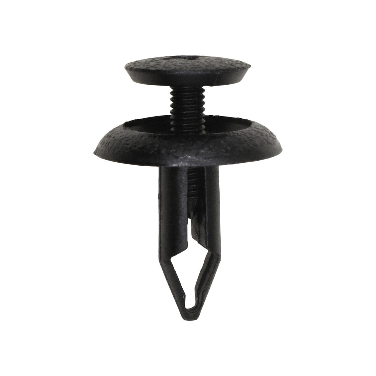 5mmx14mm Black Screw-Type Retainer with Closed End, 15mm Head