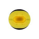M5.5 Yellow Nylon Molding Grommet with Seal, 15.4mmx19mm Head