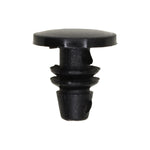 5.3mmx8mm Black Nylon Single Head Christmas Tree Retainer, 9mm Head