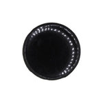 5.3mmx8mm Black Nylon Single Head Christmas Tree Retainer, 9mm Head