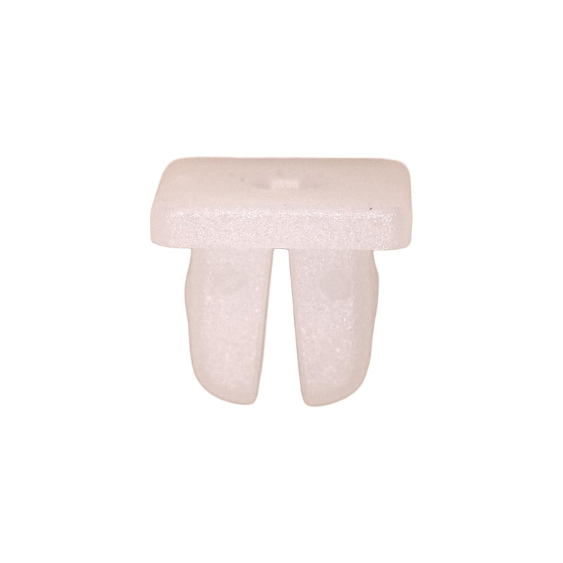 7mmx7mmx7mm White Nylon Nut, 10mmx10mm Head