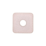 7mmx7mmx7mm White Nylon Nut, 10mmx10mm Head