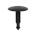 6mmx22mm Black Nylon Single Head Christmas Tree Retainer, 20mm Head