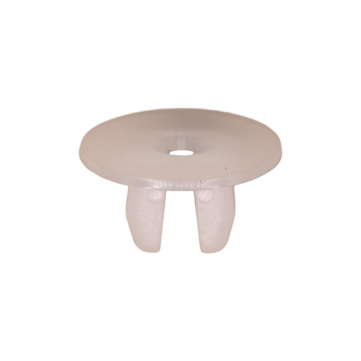 8mm Square White Nylon Nut, 16mm Head