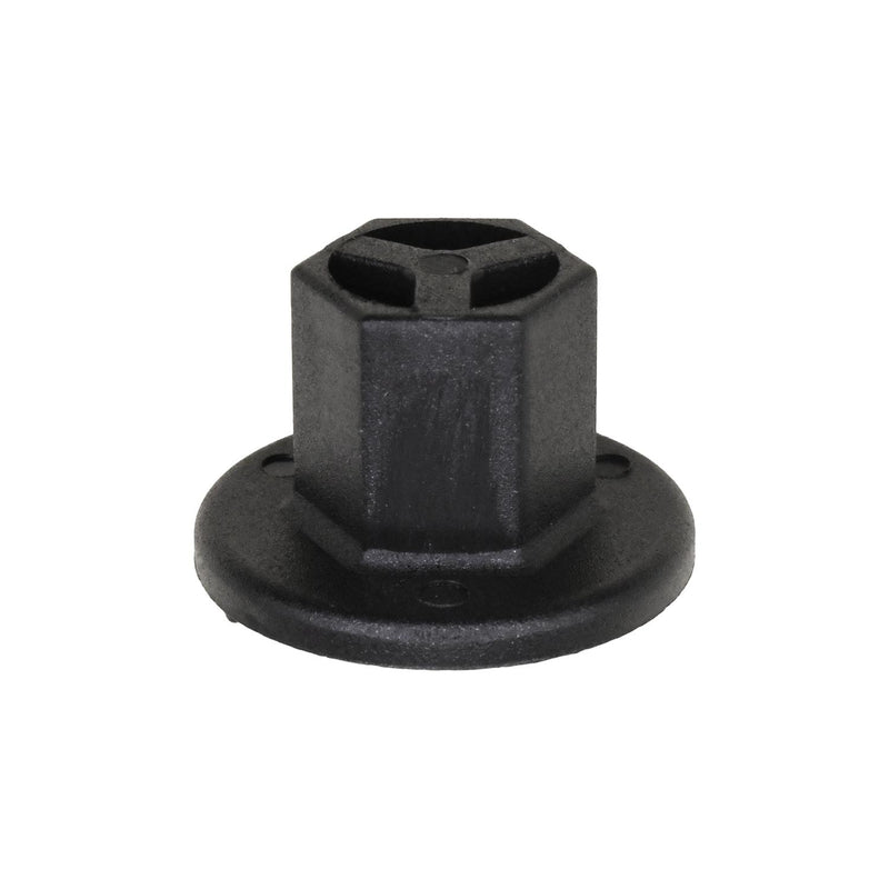 Black Nylon Flange Clip