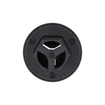 Black Nylon Flange Clip
