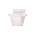 White Nylon Molding Clip, 8mmx8.5mm Top Head Size