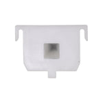 10mmx10mmx14mm White Nylon Molding Clip