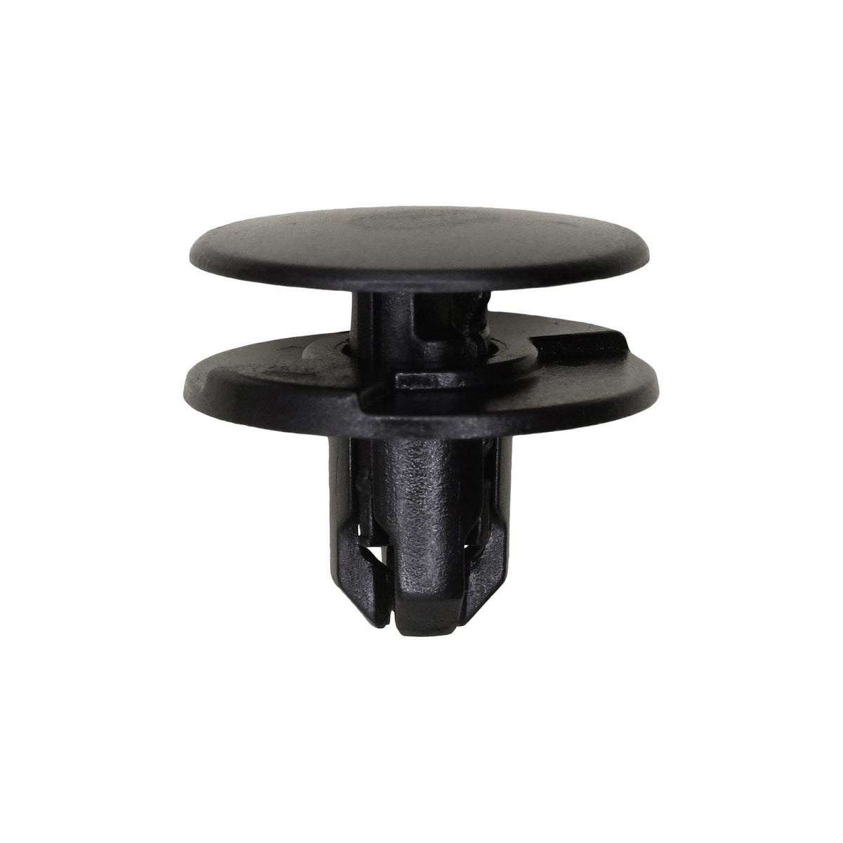 8mmx10mm Black Push-Type Retainer with Drive Pin, 20mm Head