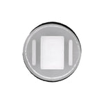 8mmx13mm White Nylon Molding Clip with Sealer, 18mm Head