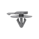 8mmx11mm Gray Nylon Mini-Cooper Molding Clip, 21mm Head