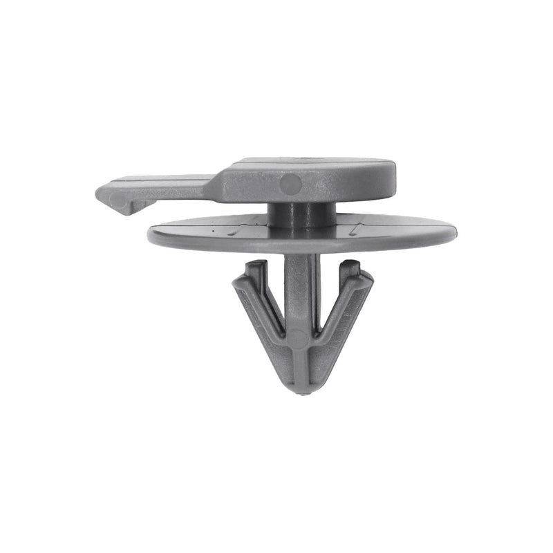 8mmx11mm Gray Nylon Mini-Cooper Molding Clip, 21mm Head