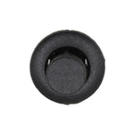 7mmx11mm Black Push-Type Retainer with Drive Pin, 11mm Head