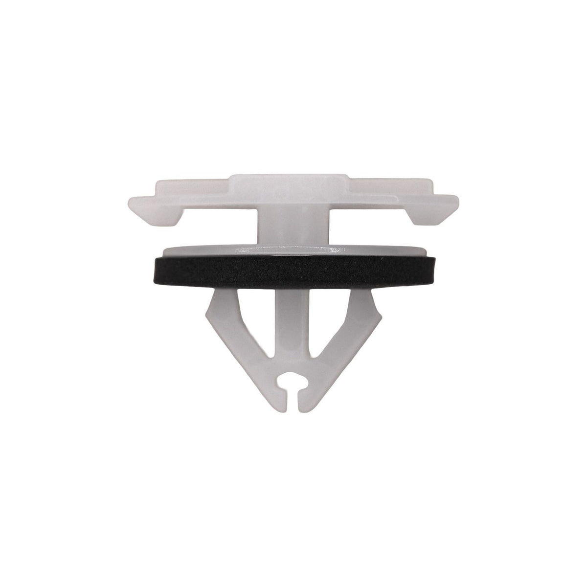 11mm White Nylon Liftgate/Spoiler Molding Clip, 18mm Head