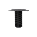 9mmx17mm Black Nylon Single Head Christmas Tree Retainer, 20mm Head