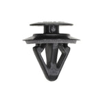 12mmx14mm Black Nylon Molding Retainer with Sealer Clip, 18.5mm Head
