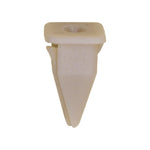 M2.9 Yellow Nylon Screw Grommet, 7mmx7mm Square Hole, 9mmx9mm Head