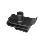 M6.3 Black Nylon U-Type Nut, Panel 3mm
