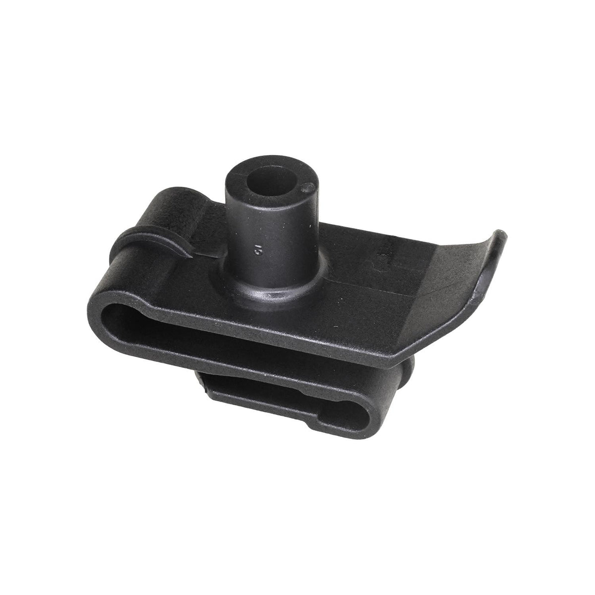 M6.3 Black Nylon U-Type Nut, Panel 3mm