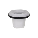 13mm White Nylon Grommet with Seal, 14mmx18mm Head