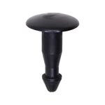 4.5mmx15mm Black Nylon Cowl, Grill Clip, 11mm Head