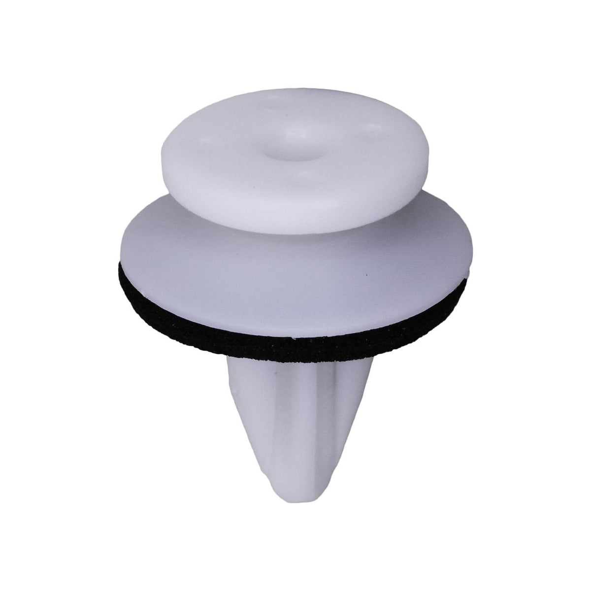 8mmx8mmx14mm White Nylon Retainer with Sealer, 16mm Head