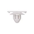 10mm White Nylon Molding Clip, 18mm Head