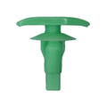 7mmx11mm Green Nylon Retaining Clip Weatherstrip Clip, 9.5mm Head