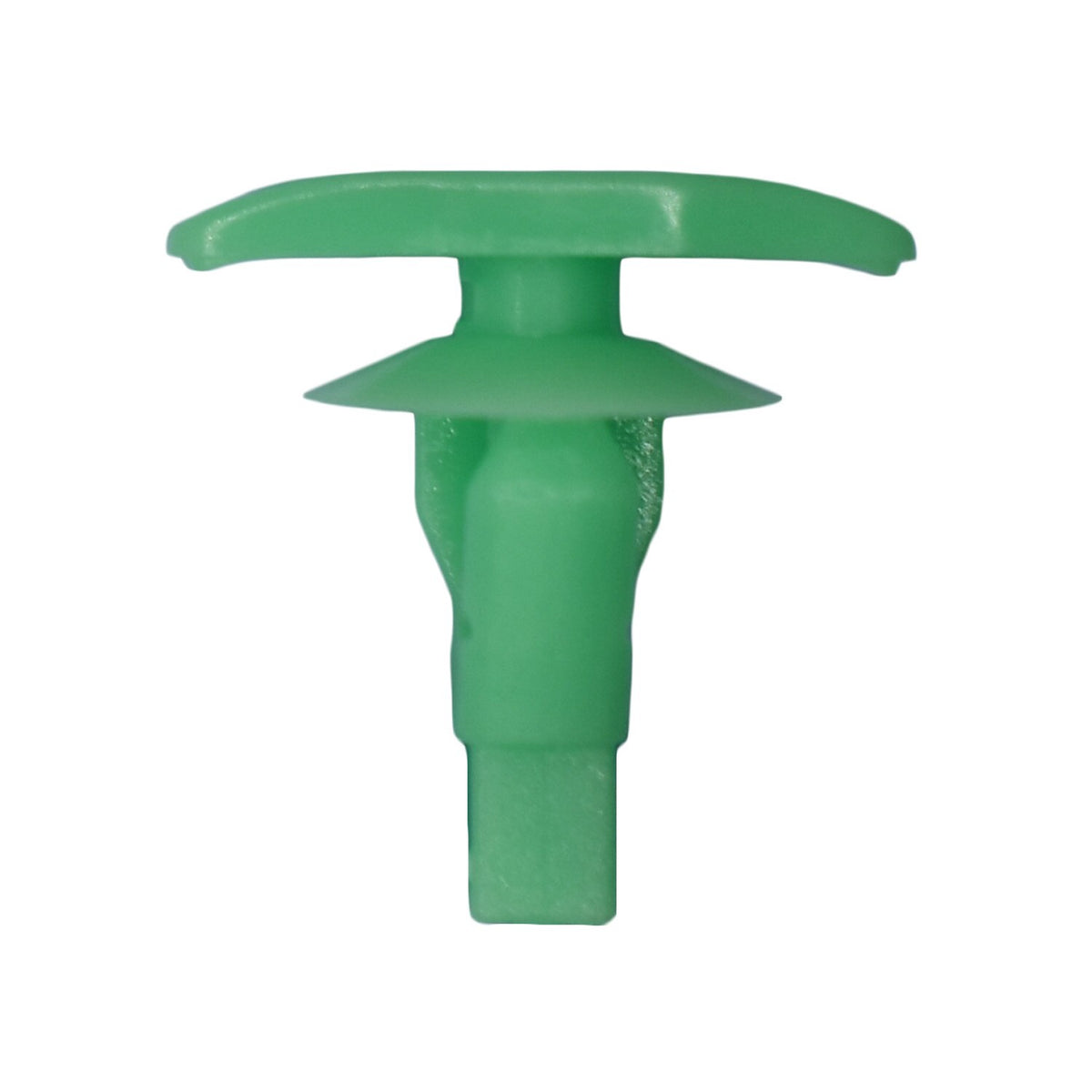 7mmx11mm Green Nylon Retaining Clip Weatherstrip Clip, 9.5mm Head