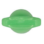 7mmx11mm Green Nylon Retaining Clip Weatherstrip Clip, 9.5mm Head