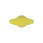 6.5mmx7mm Yellow Nylon Weatherstrip Clip, 7.5mm Head