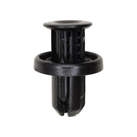 10mmx14mm Black Nylon Push-Type Retainer, 20mm Head