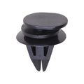 19mm Black Nylon Molding Clip, 23mm Head