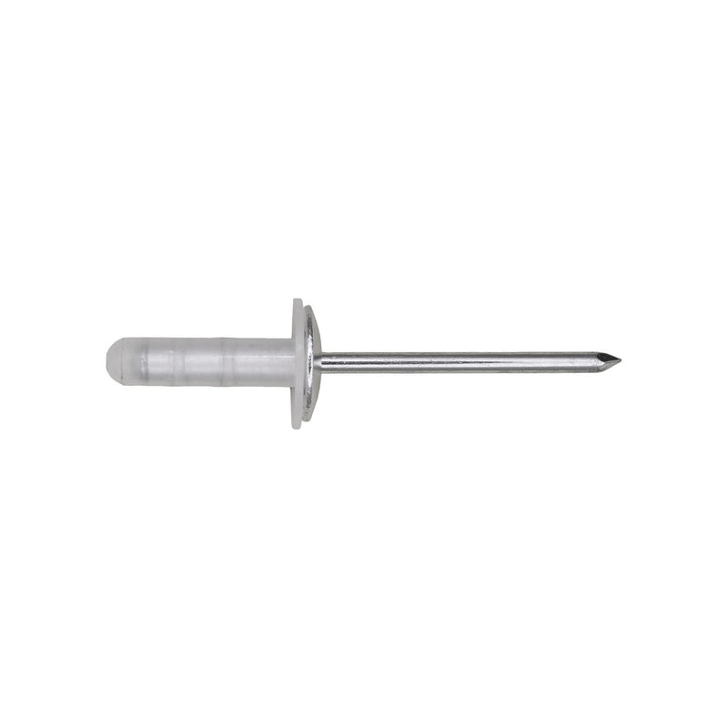 5mm Rivet with Cap, 1.0mm-12mm Grip, Aluminum Body, Steel Mandrel