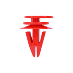 29mm Red Nylon Molding Clip, 23mm Head