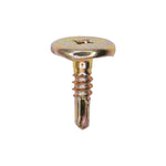 #10x3/4" Phillips Truss Locking Head Screw, Yellow Zinc Chromate