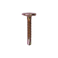 #10x1-1/4" Phillips Truss Locking Head Screw, Yellow Zinc Chromate