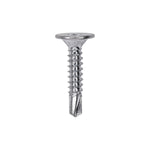 #10x1" Torx Wafer Head Screw, Self-Drilling, Zinc